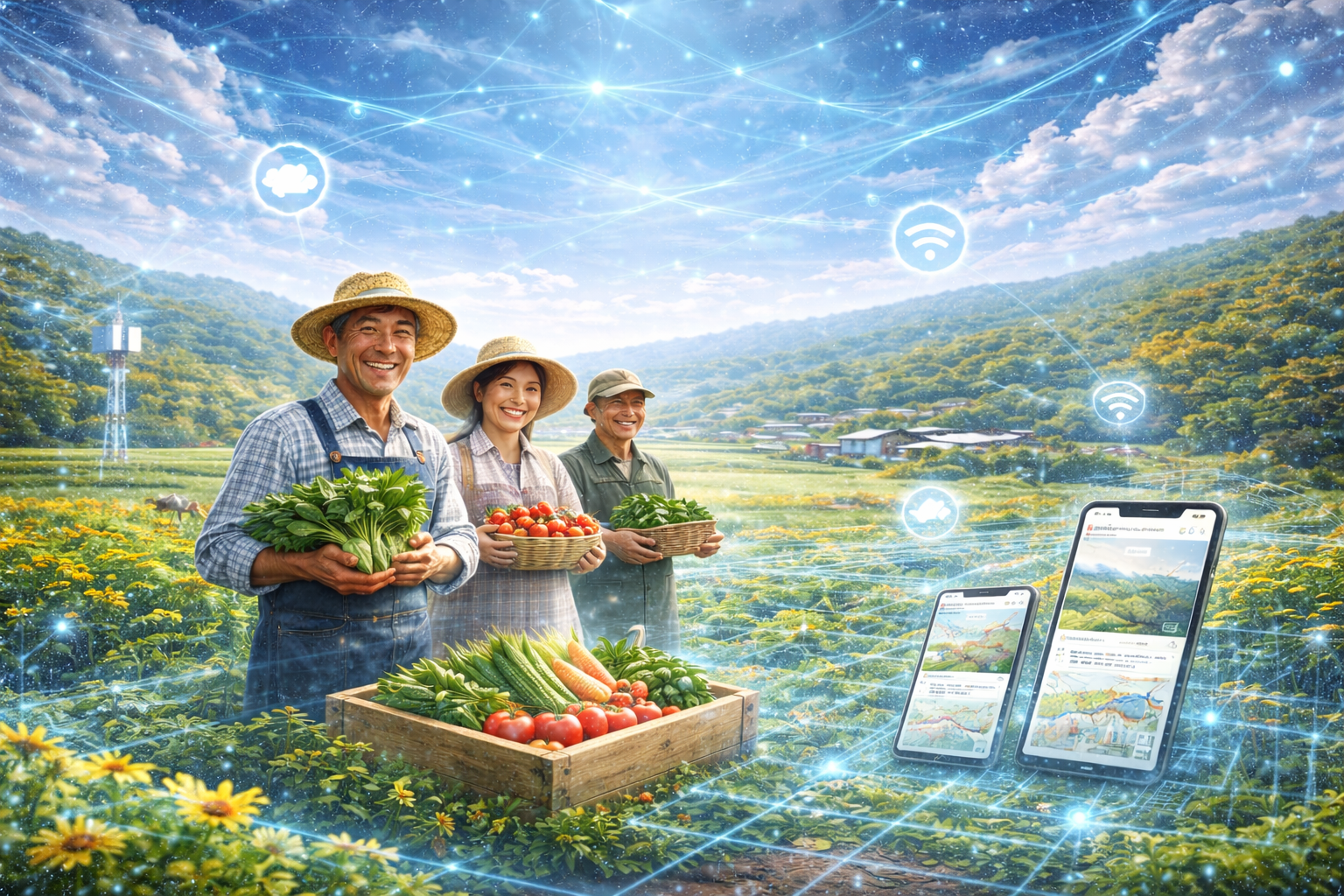 【新規出展】「新しい農業へ向けてのDX」農家の現場に本当に役立つシステムを開発