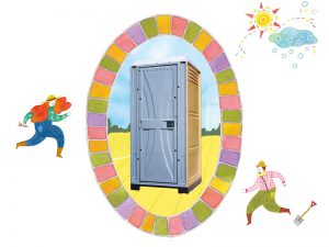 長期間くみ取り不要！ 農家に人気の”農地用トイレ”