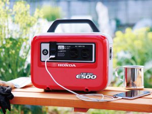 圃場やキャンプにも！外での時間を快適にする蓄電機