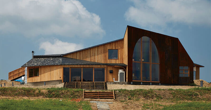 JAS認定の有機栽培の畑など、“新しい農業”の形を具現化した