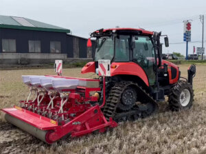 畑作農家が米づくりに初挑戦！ 節水型乾田直播の新たな可能性