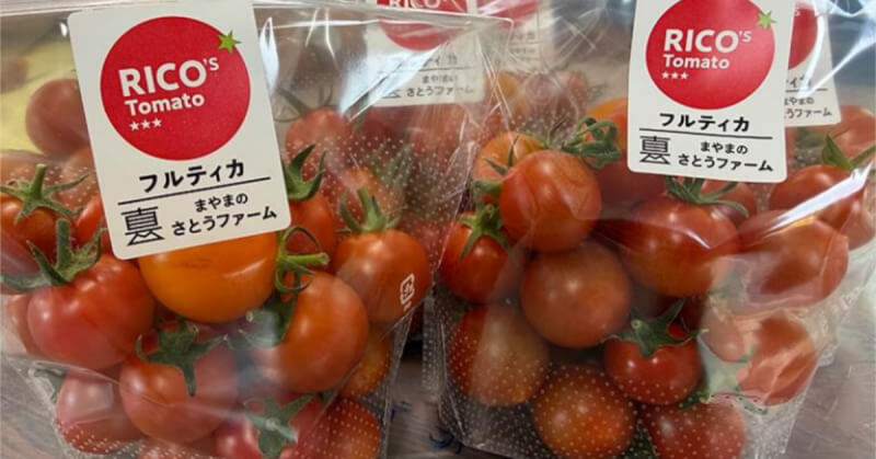 母親の故郷で就農、環境制御とBS資材で独自ブランドのミニトマトが全国
